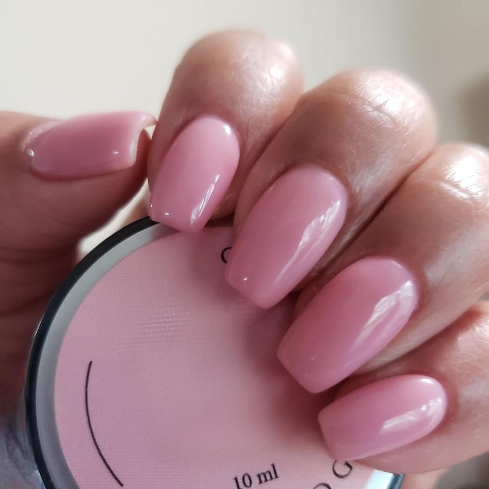 Hand-pained strawberry milk press-on nails